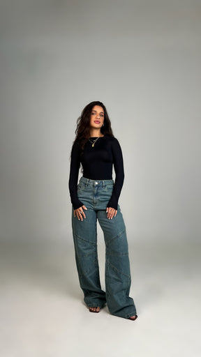 BLUSA CORE MANGA LONGA - 2 CORES