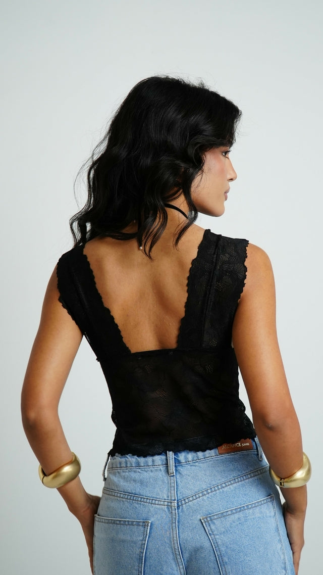 BLUSA RENDA MAVIE - 2 CORES