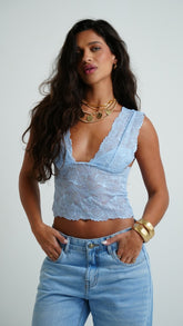 BLUSA RENDA MAVIE - 2 CORES