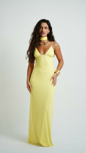 VESTIDO LONGO TULE AMARI - 2 CORES