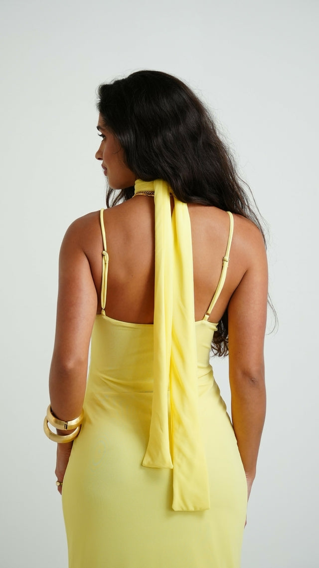 VESTIDO LONGO TULE AMARI - 2 CORES