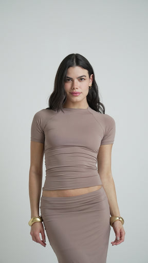 BLUSA CORE - 5 CORES