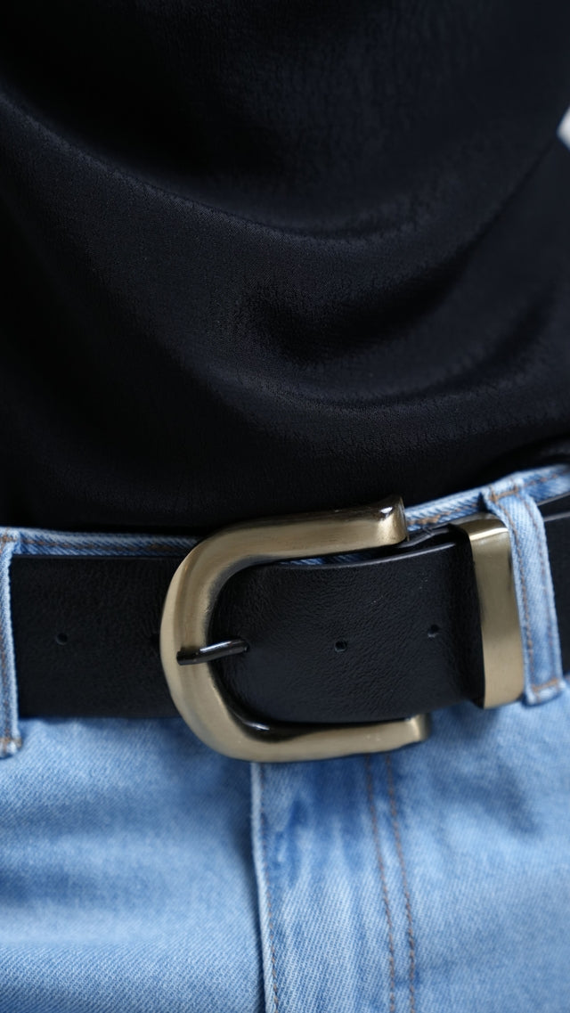 CINTO COURO CARMEL - 2 CORES