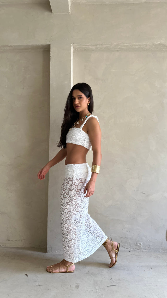 TOP RENDA ERIS OFF WHITE